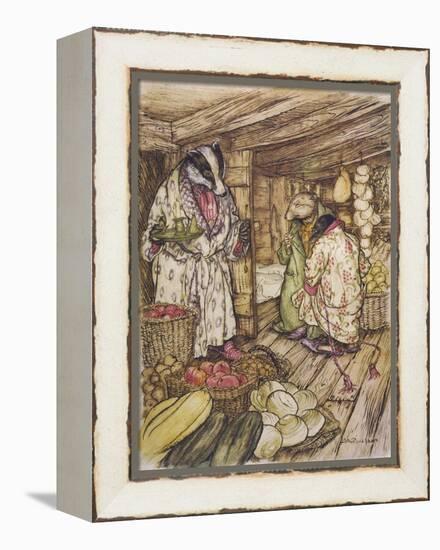 Wind in the Willows-Arthur Rackham-Framed Premier Image Canvas