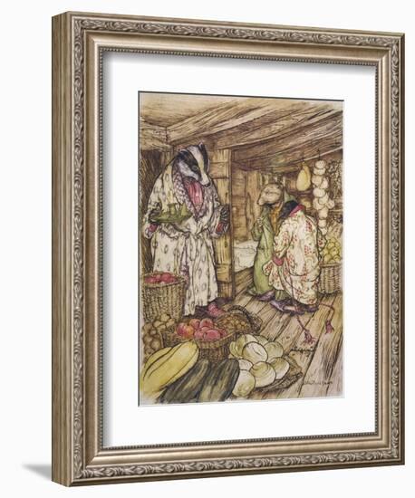 Wind in the Willows-Arthur Rackham-Framed Photographic Print