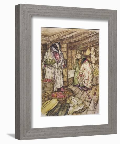 Wind in the Willows-Arthur Rackham-Framed Photographic Print