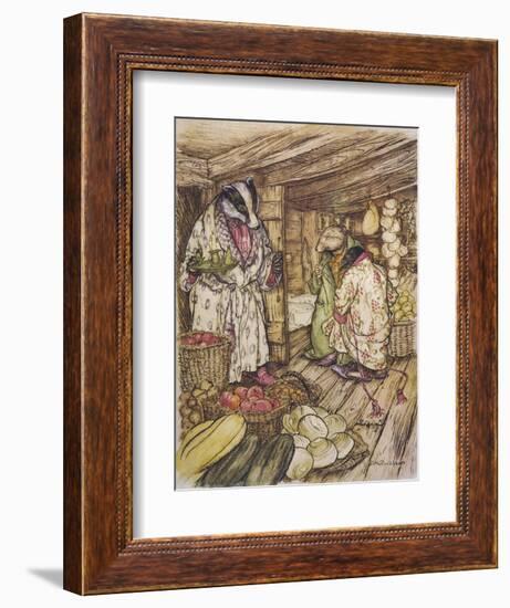 Wind in the Willows-Arthur Rackham-Framed Photographic Print