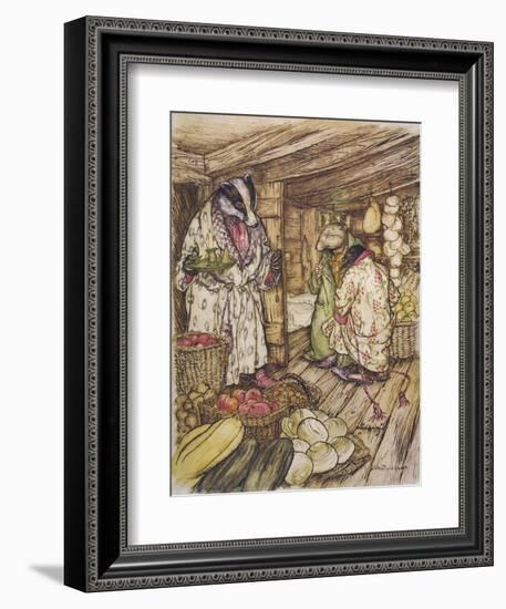 Wind in the Willows-Arthur Rackham-Framed Photographic Print