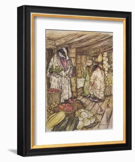 Wind in the Willows-Arthur Rackham-Framed Photographic Print