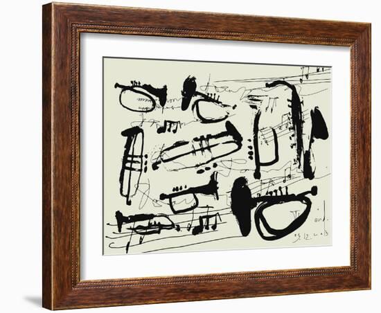 Wind Instruments-Dmitriip-Framed Art Print