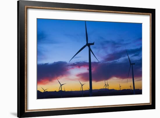 Wind Power in El Central for Better Ecology, California, Usa-Bill Bachmann-Framed Photographic Print