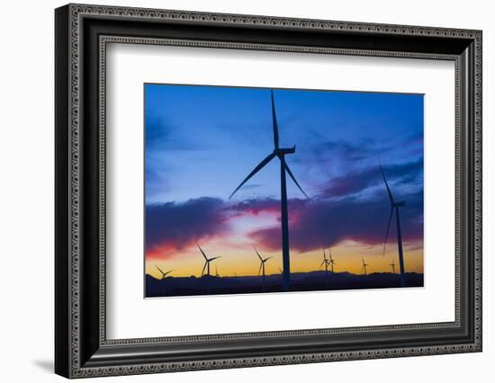 Wind Power in El Central for Better Ecology, California, Usa-Bill Bachmann-Framed Photographic Print