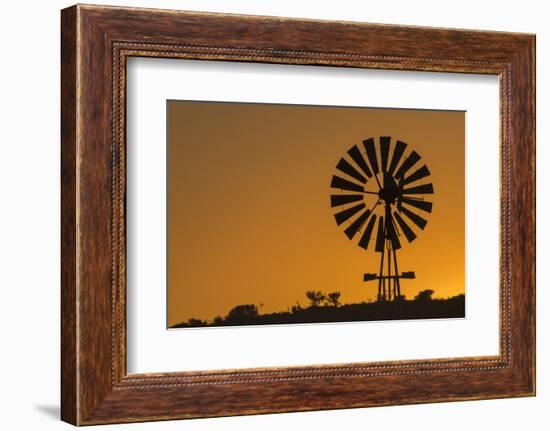 Wind pump, South Africa, Africa-Ann and Steve Toon-Framed Photographic Print