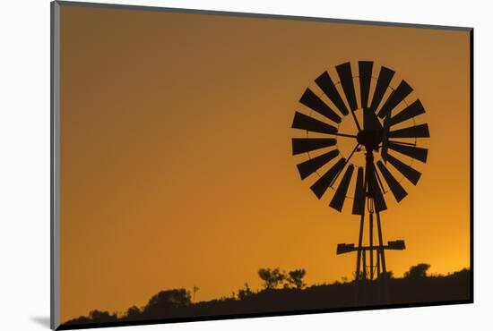 Wind pump, South Africa, Africa-Ann and Steve Toon-Mounted Photographic Print