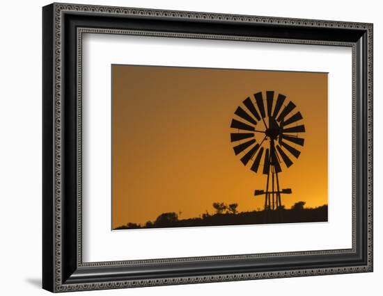 Wind pump, South Africa, Africa-Ann and Steve Toon-Framed Photographic Print