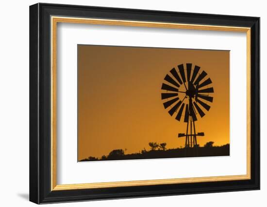 Wind pump, South Africa, Africa-Ann and Steve Toon-Framed Photographic Print