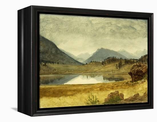 Wind River Country-Albert Bierstadt-Framed Premier Image Canvas