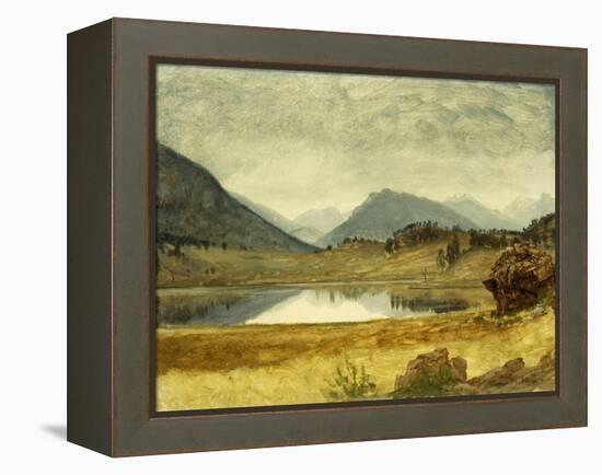 Wind River Country-Albert Bierstadt-Framed Premier Image Canvas