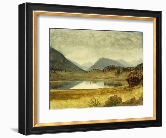 Wind River Country-Albert Bierstadt-Framed Giclee Print