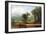 Wind River Mountains, Landscape in Wyoming-Albert Bierstadt-Framed Art Print