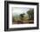 Wind River Mountains, Wyoming-Albert Bierstadt-Framed Premium Giclee Print