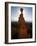 Wind Sculpted Rock Spire in Bryce Canyon National Park-Eliot Elisofon-Framed Photographic Print