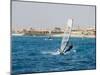 Wind Surfing at Santa Maria on the Island of Sal (Salt), Cape Verde Islands, Africa-R H Productions-Mounted Photographic Print