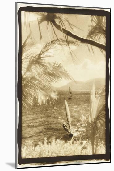 Wind surfing, Whitsunday Islands, Australia-Theo Westenberger-Mounted Photographic Print