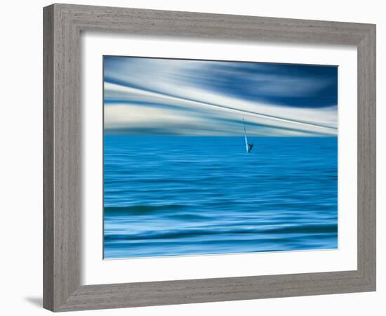 Wind Surfing-Josh Adamski-Framed Photographic Print