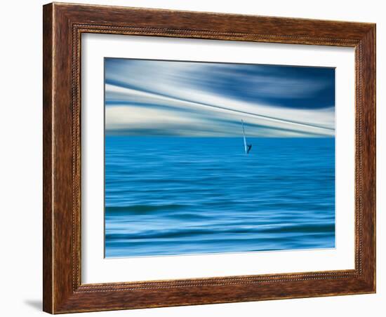 Wind Surfing-Josh Adamski-Framed Photographic Print