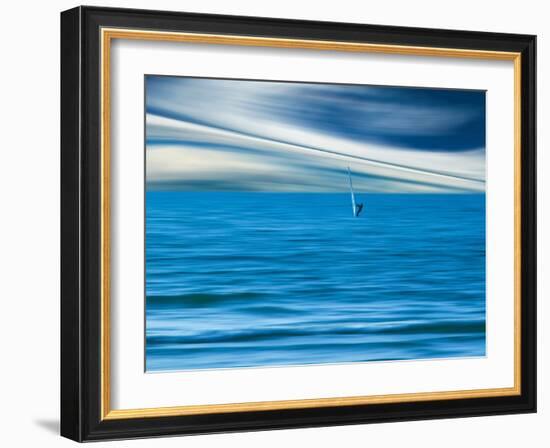 Wind Surfing-Josh Adamski-Framed Photographic Print