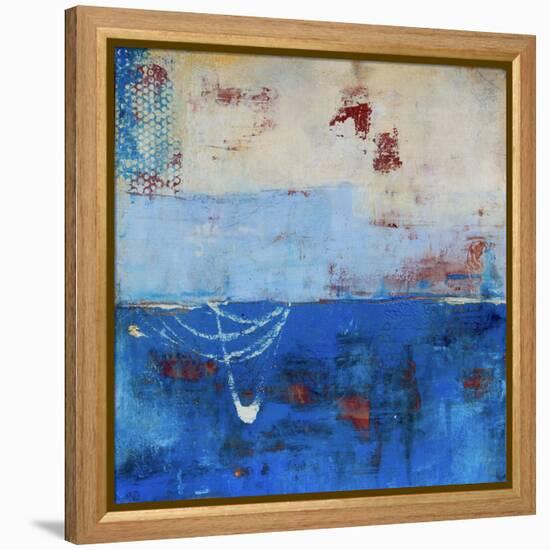 Wind Surfing-Erin Ashley-Framed Stretched Canvas