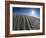 Wind swept barkhan sand dunes on the barrier island of Isla Magdalena, Baja California Sur, Mexico-Michael Nolan-Framed Photographic Print