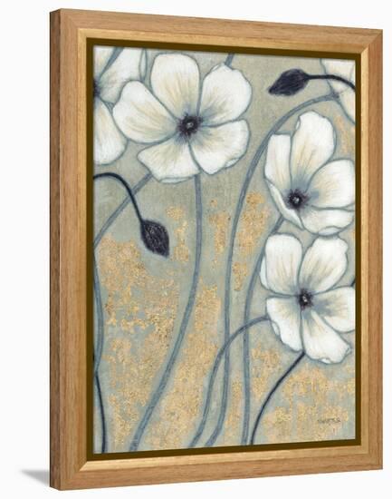 Wind Tossed Blooms 1-Norman Wyatt Jr.-Framed Stretched Canvas