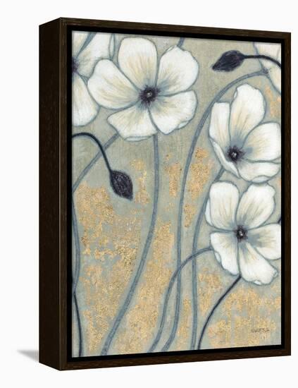 Wind Tossed Blooms 1-Norman Wyatt Jr.-Framed Stretched Canvas