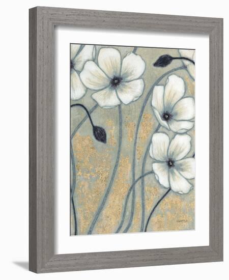 Wind Tossed Blooms 1-Norman Wyatt Jr.-Framed Art Print