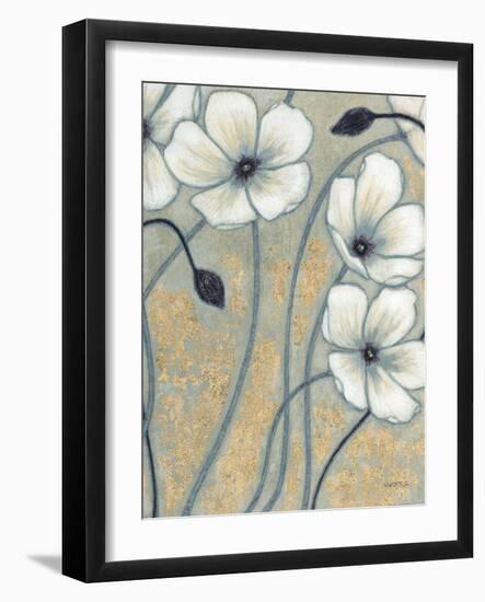 Wind Tossed Blooms 1-Norman Wyatt Jr.-Framed Art Print