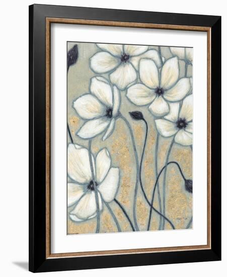 Wind Tossed Blooms 2-Norman Wyatt Jr.-Framed Art Print