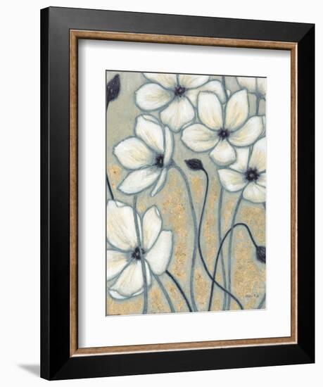 Wind Tossed Blooms 2-Norman Wyatt Jr.-Framed Art Print