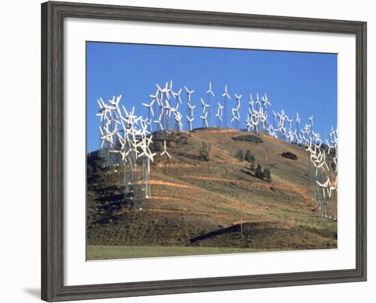 Wind Turbine Generators, Tehachapi, CA-Mark Gibson-Framed Photographic Print