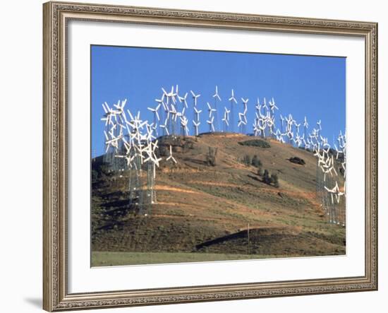 Wind Turbine Generators, Tehachapi, CA-Mark Gibson-Framed Photographic Print