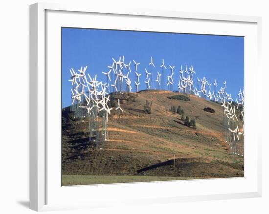 Wind Turbine Generators, Tehachapi, CA-Mark Gibson-Framed Photographic Print