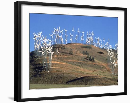 Wind Turbine Generators, Tehachapi, CA-Mark Gibson-Framed Photographic Print