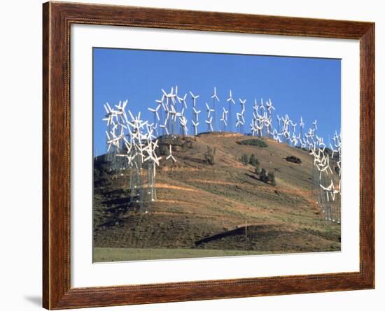 Wind Turbine Generators, Tehachapi, CA-Mark Gibson-Framed Photographic Print