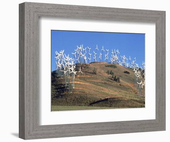 Wind Turbine Generators, Tehachapi, CA-Mark Gibson-Framed Photographic Print