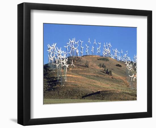 Wind Turbine Generators, Tehachapi, CA-Mark Gibson-Framed Photographic Print