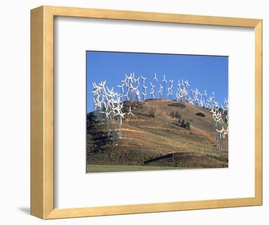 Wind Turbine Generators, Tehachapi, CA-Mark Gibson-Framed Photographic Print