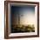 Wind Turbine in a Field in the Evening, Sardinia, Italy-null-Framed Photographic Print