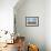 Wind Turbine in Wheat Field, Wuerzburg, Franconia, Bavaria, Germany-Raimund Linke-Framed Photographic Print displayed on a wall