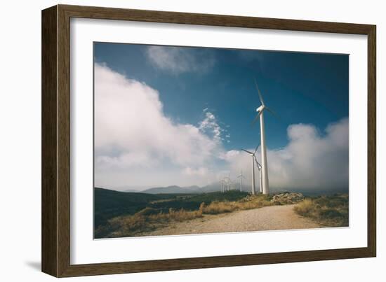 Wind Turbine-Clive Nolan-Framed Photographic Print