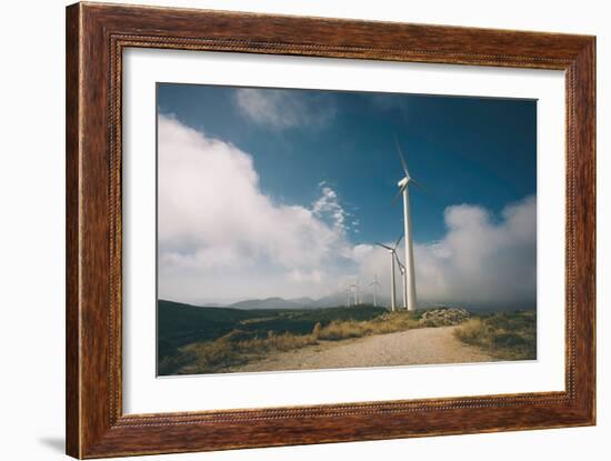 Wind Turbine-Clive Nolan-Framed Photographic Print