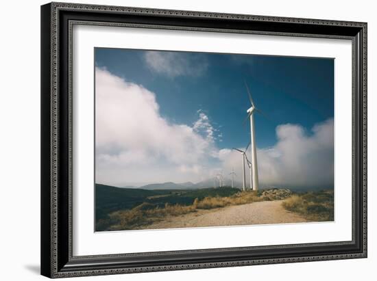 Wind Turbine-Clive Nolan-Framed Photographic Print