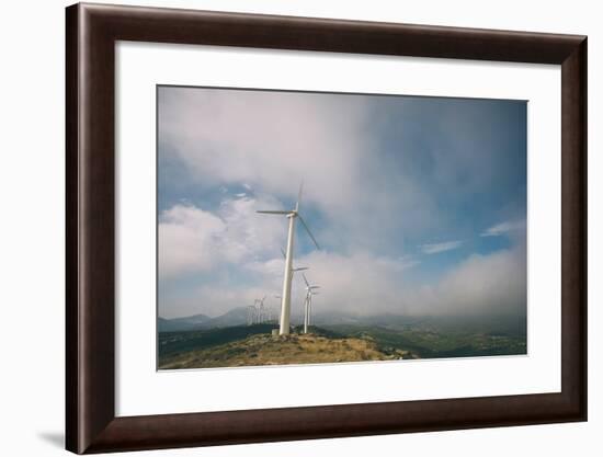 Wind Turbine-Clive Nolan-Framed Photographic Print