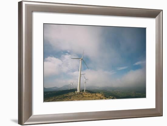 Wind Turbine-Clive Nolan-Framed Photographic Print