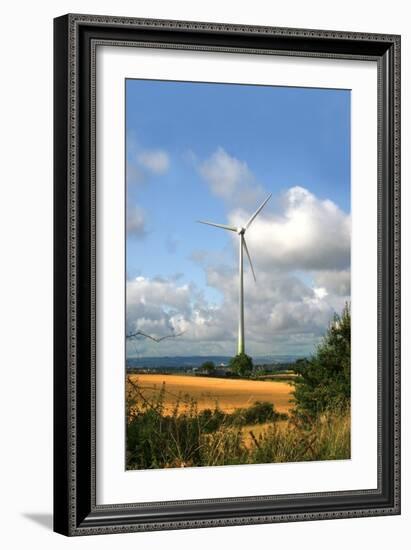 Wind Turbine-Victor Habbick-Framed Photographic Print