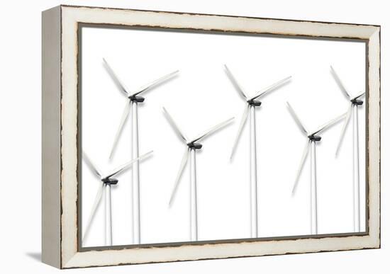 Wind Turbines, Artwork-Sigrid Gombert-Framed Premier Image Canvas