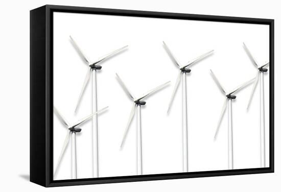 Wind Turbines, Artwork-Sigrid Gombert-Framed Premier Image Canvas